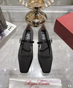 𝐑𝐨𝐠𝐞𝐫𝐕𝐢𝐯𝐢 * RV 25ss New Single Shoe With A Straight Strap And Double Diamond Buckle Showing Off fih4ibsj