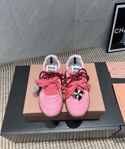 Top TierMiumiu 2025 Vs Latest Popular Casual Shoe SeriesColor Blocked Windmill Buckle Casual Sh hkxnbdr1
