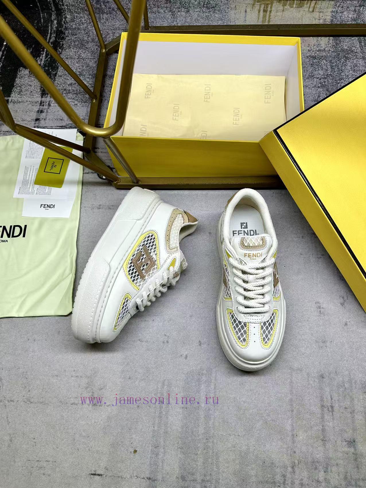 FENDI MatcHermes Sports Shoes Are Made Of Milky White Leather And Adorned With White High-tech bhrpvwhh - Image 5