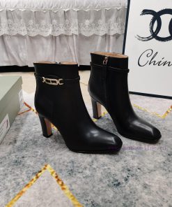 Up To The New Top Tier2025 New Buckle Decoration Side Zipper Short BootsPerfect Attention To De t75hwn68