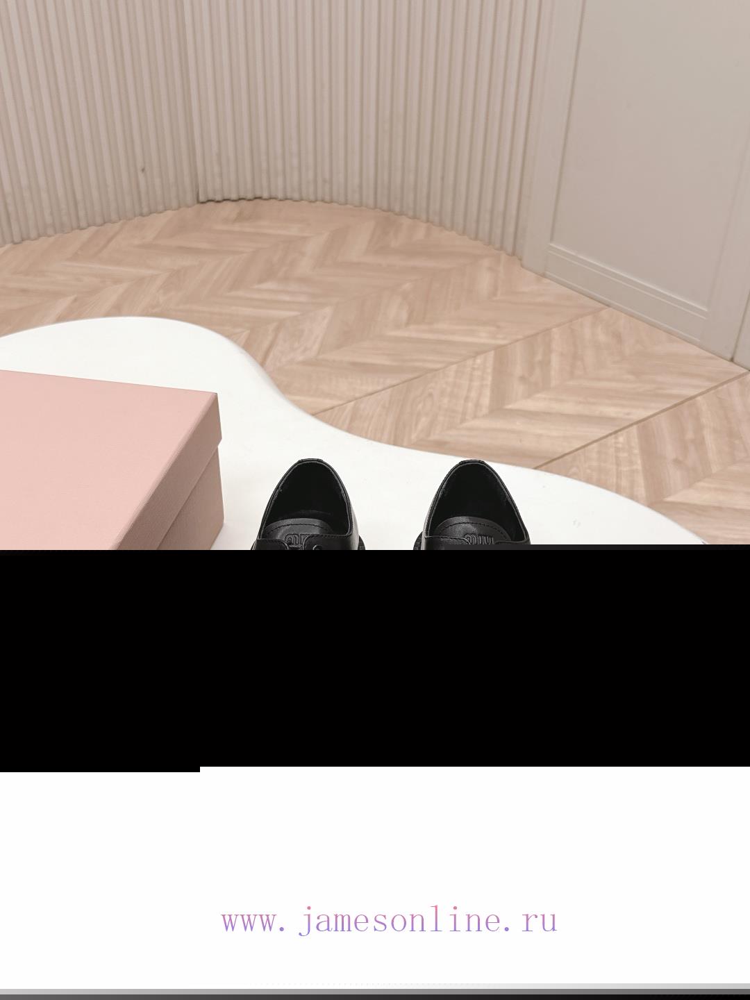 MiuMiu Miu 2025 Autumn/Winter New British Style Small Leather Shoes3.5cm Thick And Easy To Walk bl5dkh6l - Image 2