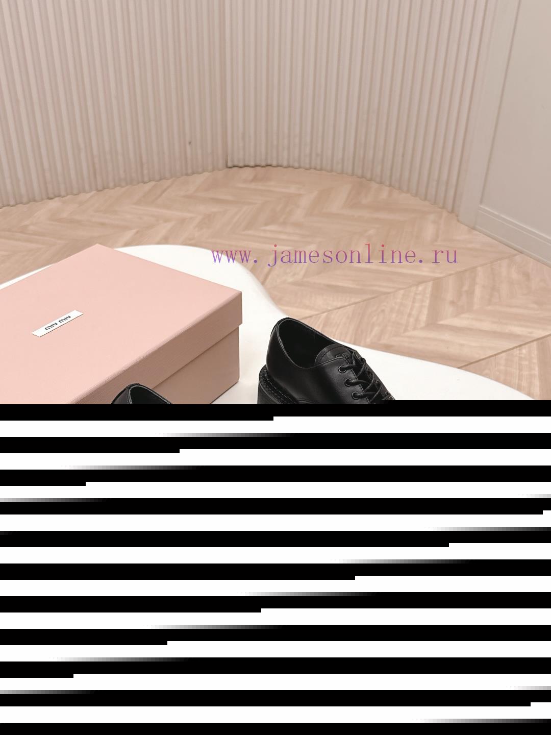 MiuMiu Miu 2025 Autumn/Winter New British Style Small Leather Shoes3.5cm Thick And Easy To Walk bl5dkh6l - Image 7