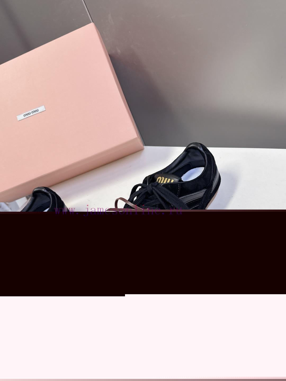 MiuMiu's Latest Fashion Show Retro Casual Shoes German Training ShoesThe Item With The Highest t6bq8zt7 - Image 4