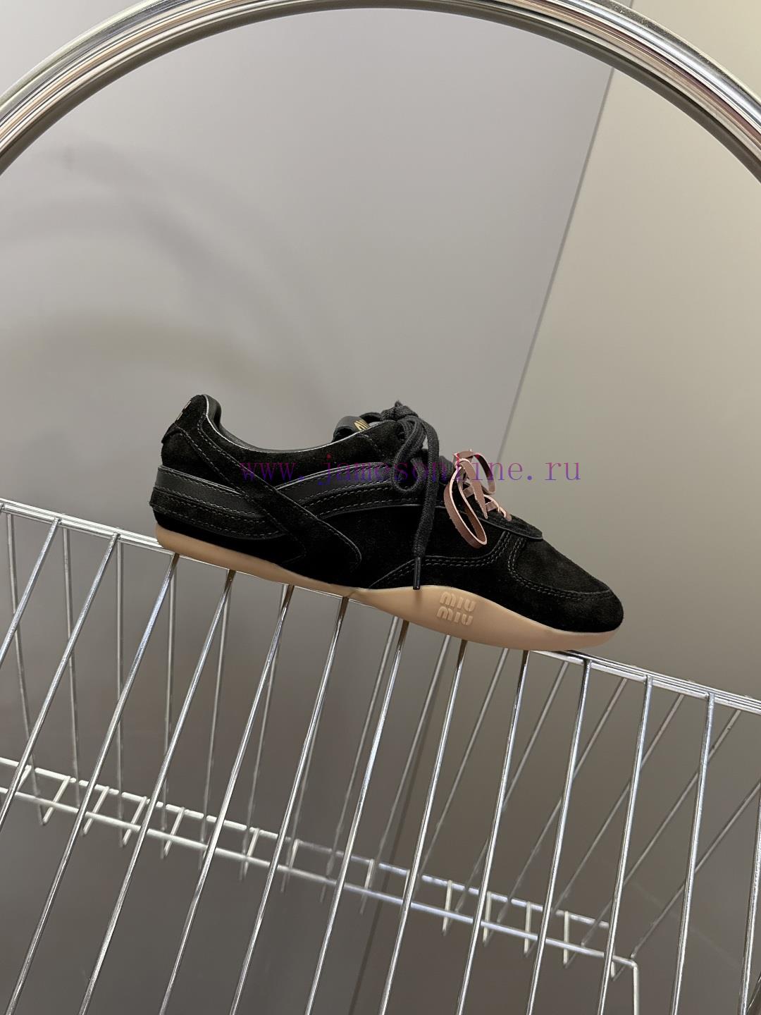 MiuMiu's Latest Fashion Show Retro Casual Shoes German Training ShoesThe Item With The Highest t6bq8zt7 - Image 6
