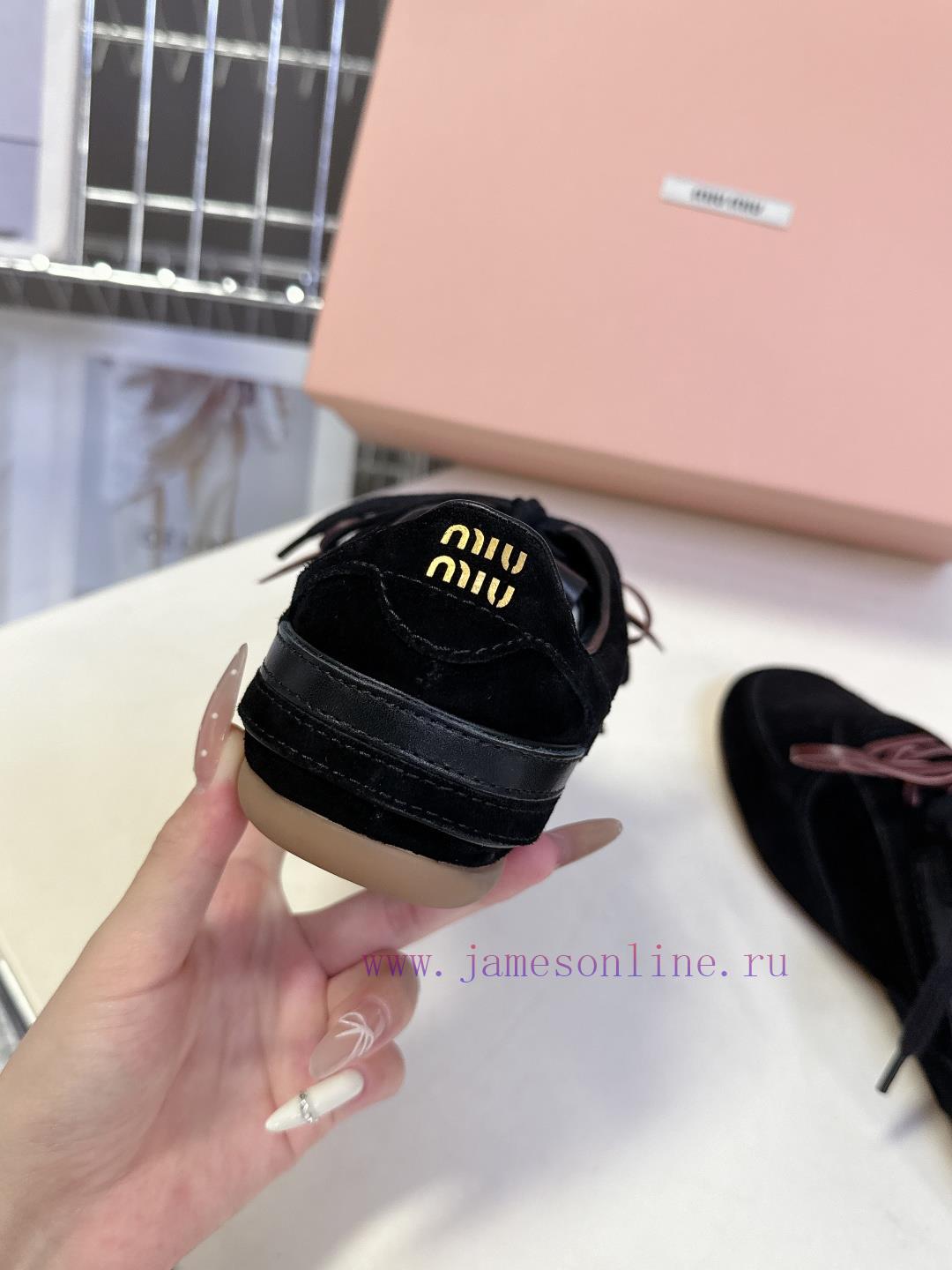 MiuMiu's Latest Fashion Show Retro Casual Shoes German Training ShoesThe Item With The Highest t6bq8zt7 - Image 9