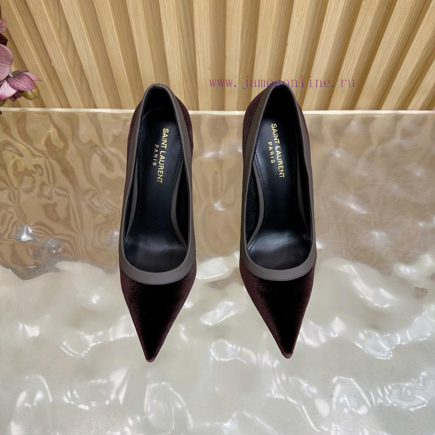 SAINT LAURENT 25ss Spring/Summer New Pointed Stiletto Sandals——————————Top TierYSL's Minimalist rvbfjw46 - Image 7