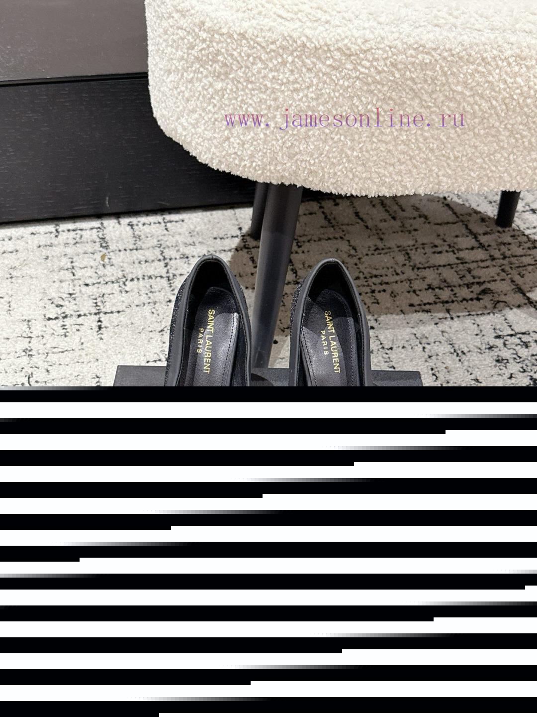 SAINT LAUREN * 25ss. New Autumn And Winter Pointed High-heeled SandalsYSL's Minimalist Slim Str 26cl1z7g