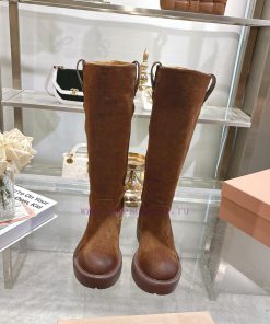 Pili Mao Li 550MIUMI * 25 Autumn/Winter Fashion Show New Long Boots One Of The Most Worthwhile gjfe6nry