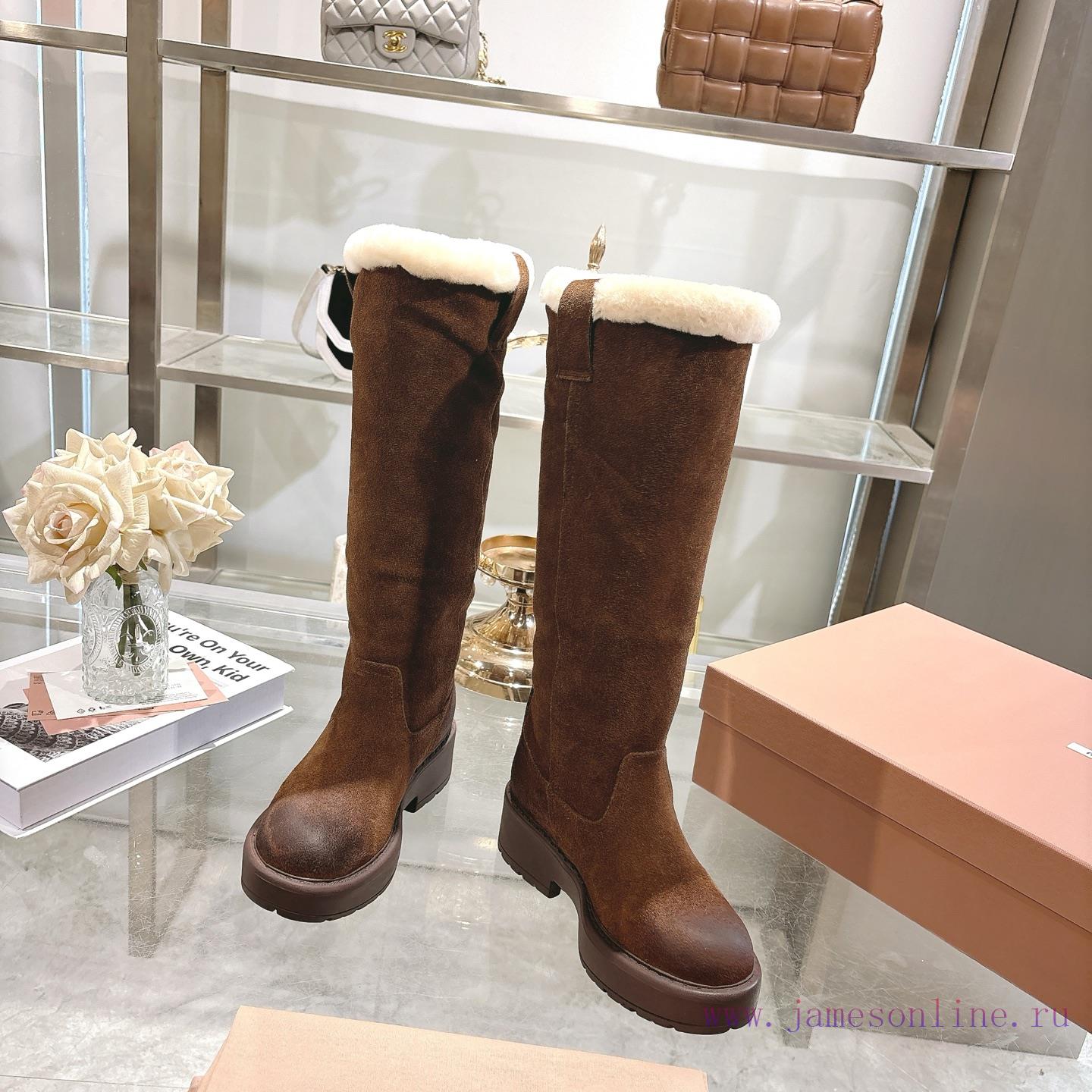 Pili Mao Li 550MIUMI * 25 Autumn/Winter Fashion Show New Long Boots One Of The Most Worthwhile zz5d8c2e - Image 3