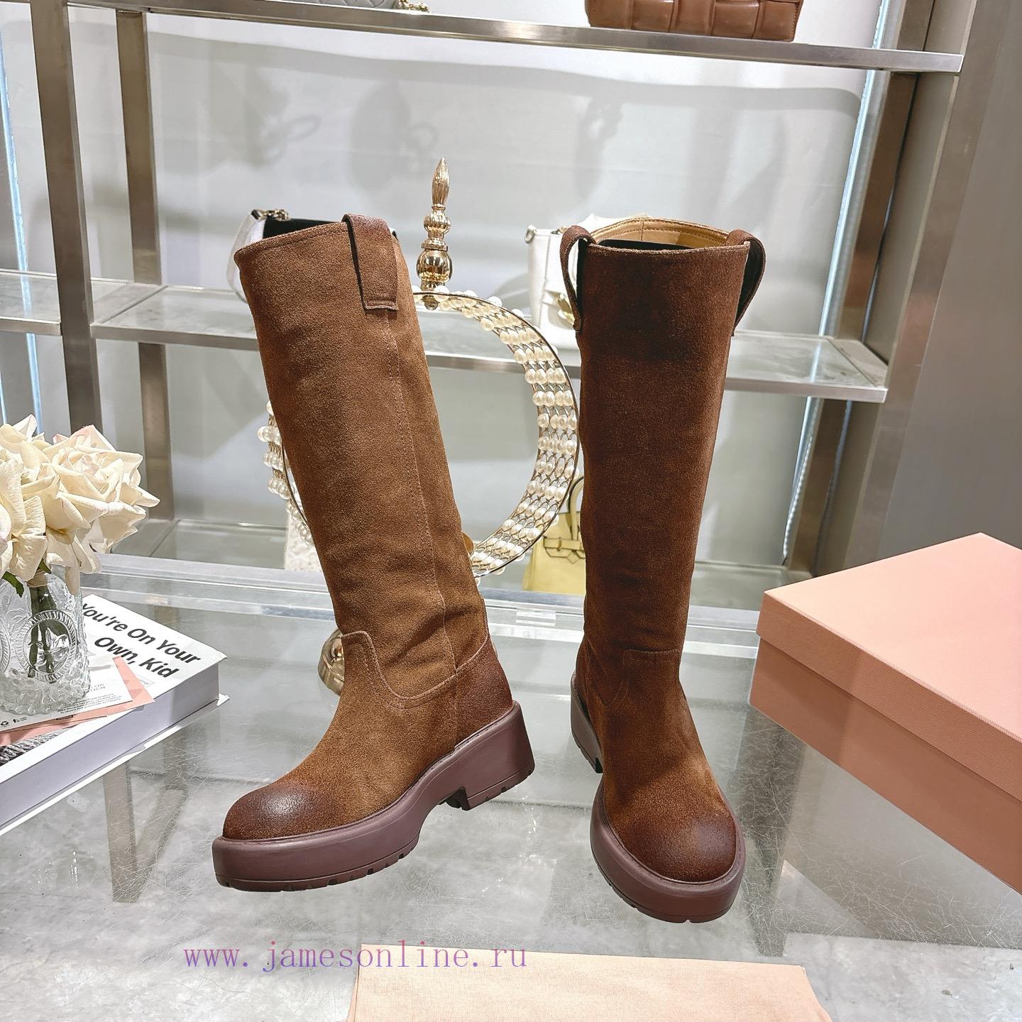 Pili Mao Li 550MIUMI * 25 Autumn/Winter Fashion Show New Long Boots One Of The Most Worthwhile gjfe6nry - Image 5