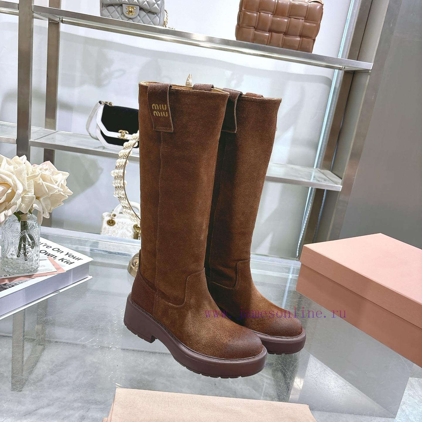 Pili Mao Li 550MIUMI * 25 Autumn/Winter Fashion Show New Long Boots One Of The Most Worthwhile gjfe6nry - Image 6