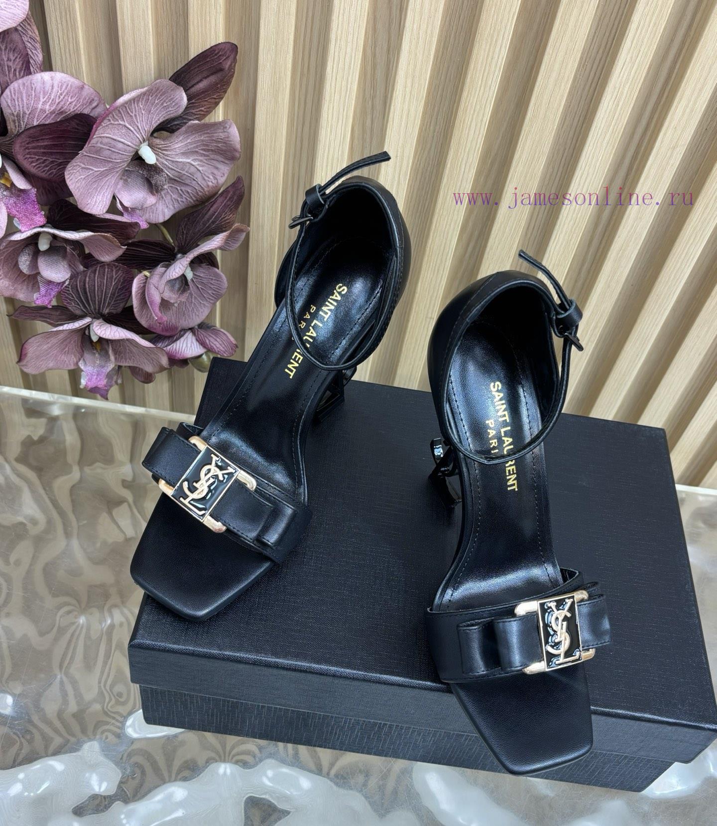 Saint Laurent 2026 Early Spring YSL Letter Logo Sneakers With Square Toe And High-heeled Shoes. 9yuvnroc - Image 3
