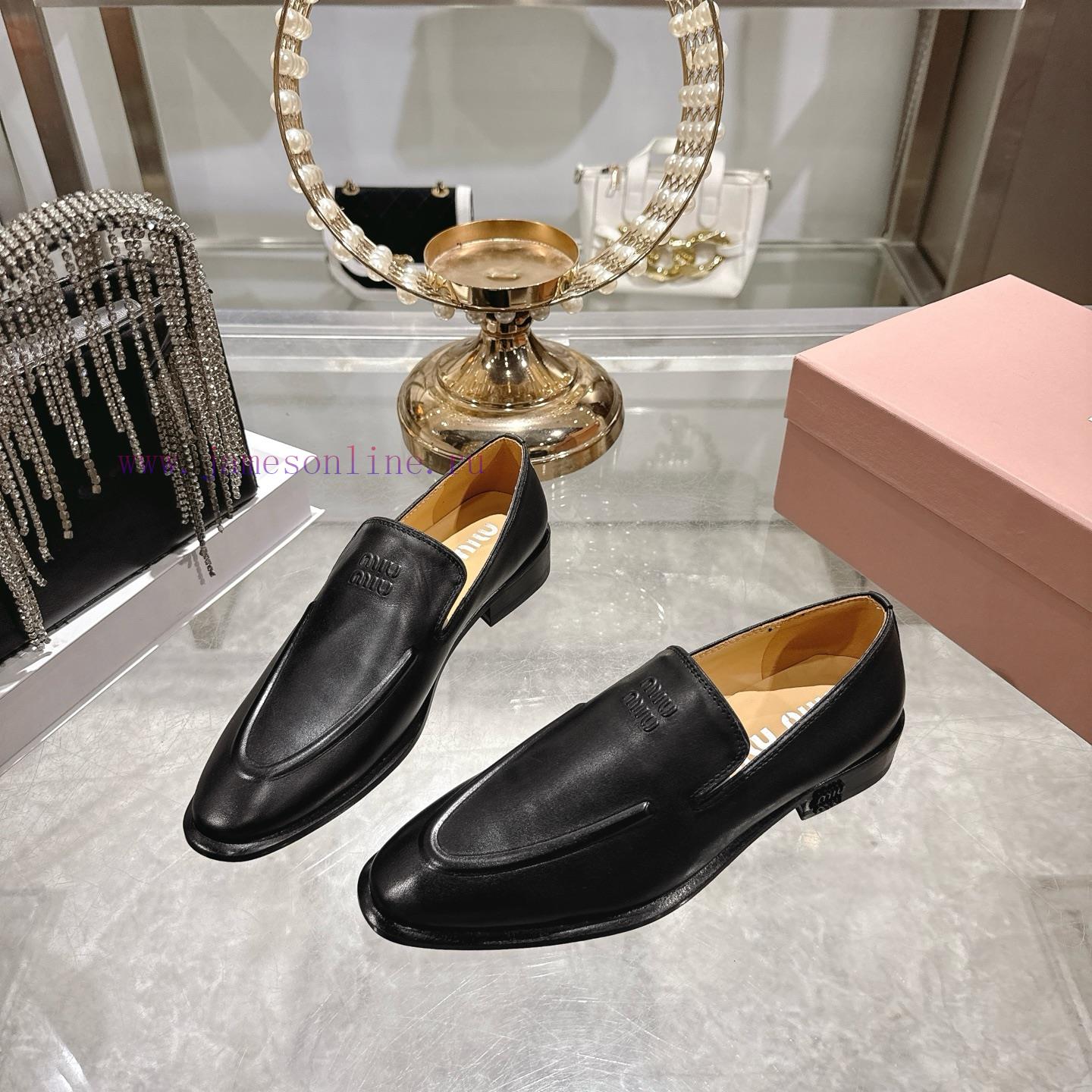 Miumi * 26 Early Spring New Vintage LoafersBased On The Classic Retro Shoe Shape The Texture Le bj7rym0q - Image 5