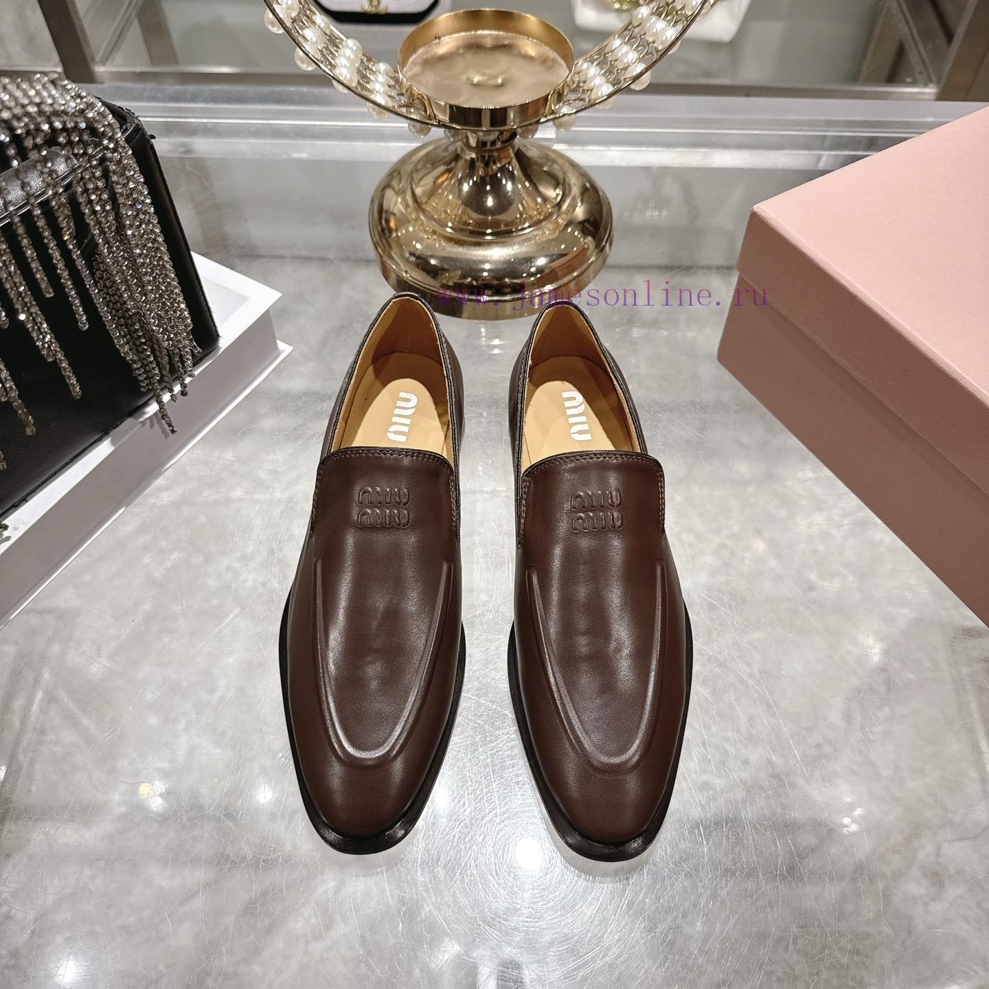 Miumi * 26 Early Spring New Vintage LoafersBased On The Classic Retro Shoe Shape The Texture Le 9uyzdh5k