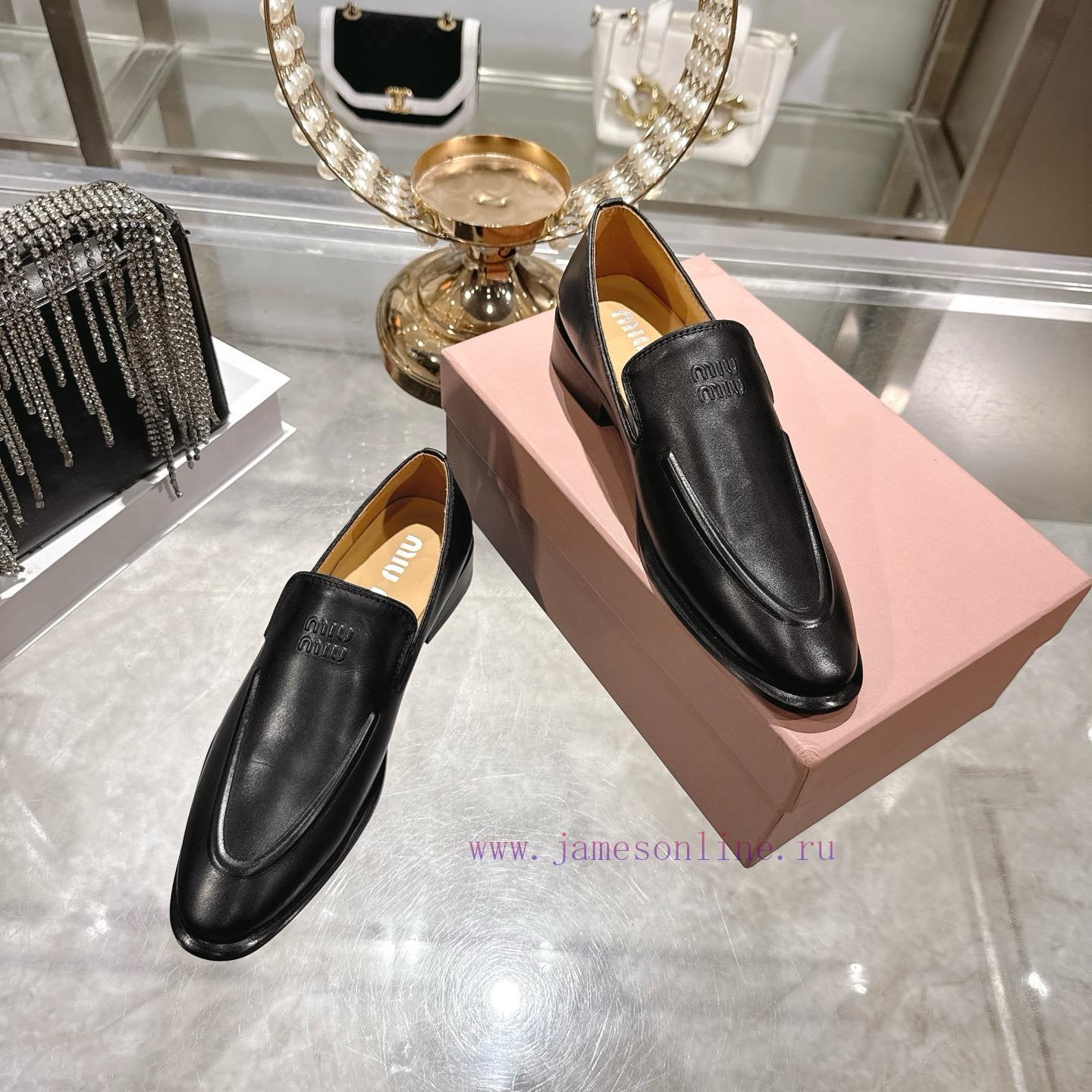 Miumi * 26 Early Spring New Vintage LoafersBased On The Classic Retro Shoe Shape The Texture Le bj7rym0q - Image 7