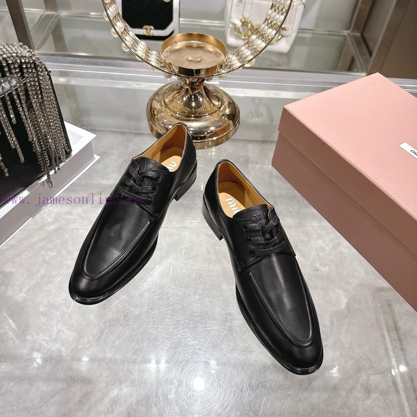 Miumi * 26 Early Spring New Vintage LoafersBased On The Classic Retro Shoe Shape The Texture Le 8zozy3fa - Image 3
