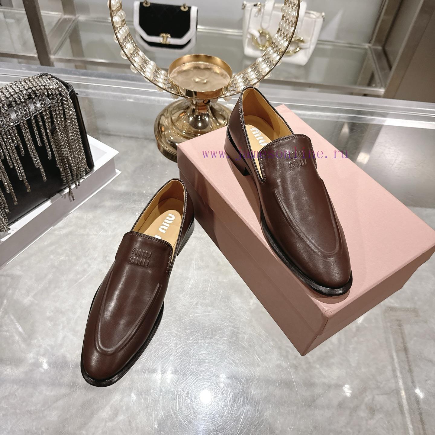 Miumi * 26 Early Spring New Vintage LoafersBased On The Classic Retro Shoe Shape The Texture Le 9uyzdh5k - Image 6