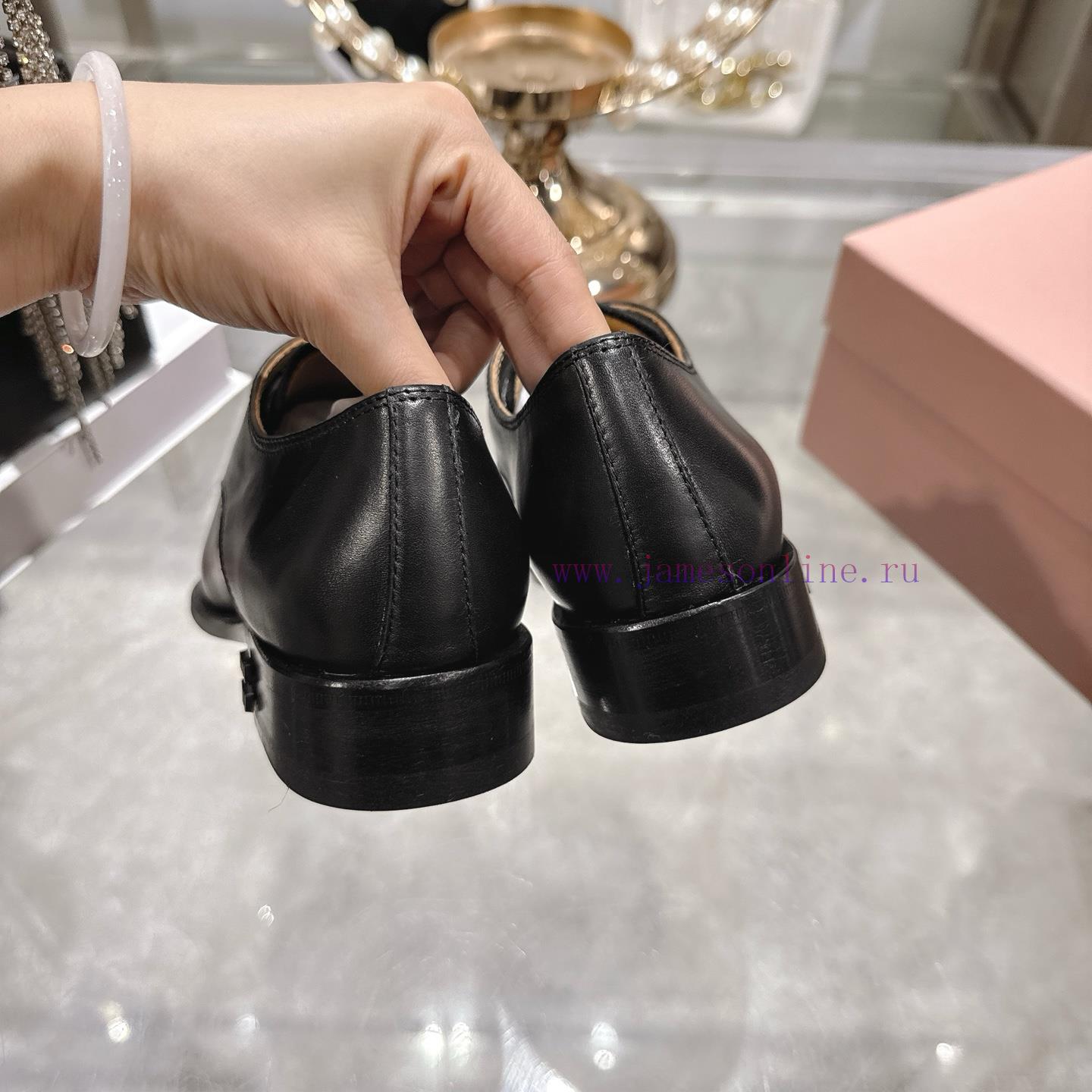 Miumi * 26 Early Spring New Vintage LoafersBased On The Classic Retro Shoe Shape The Texture Le 8zozy3fa - Image 9