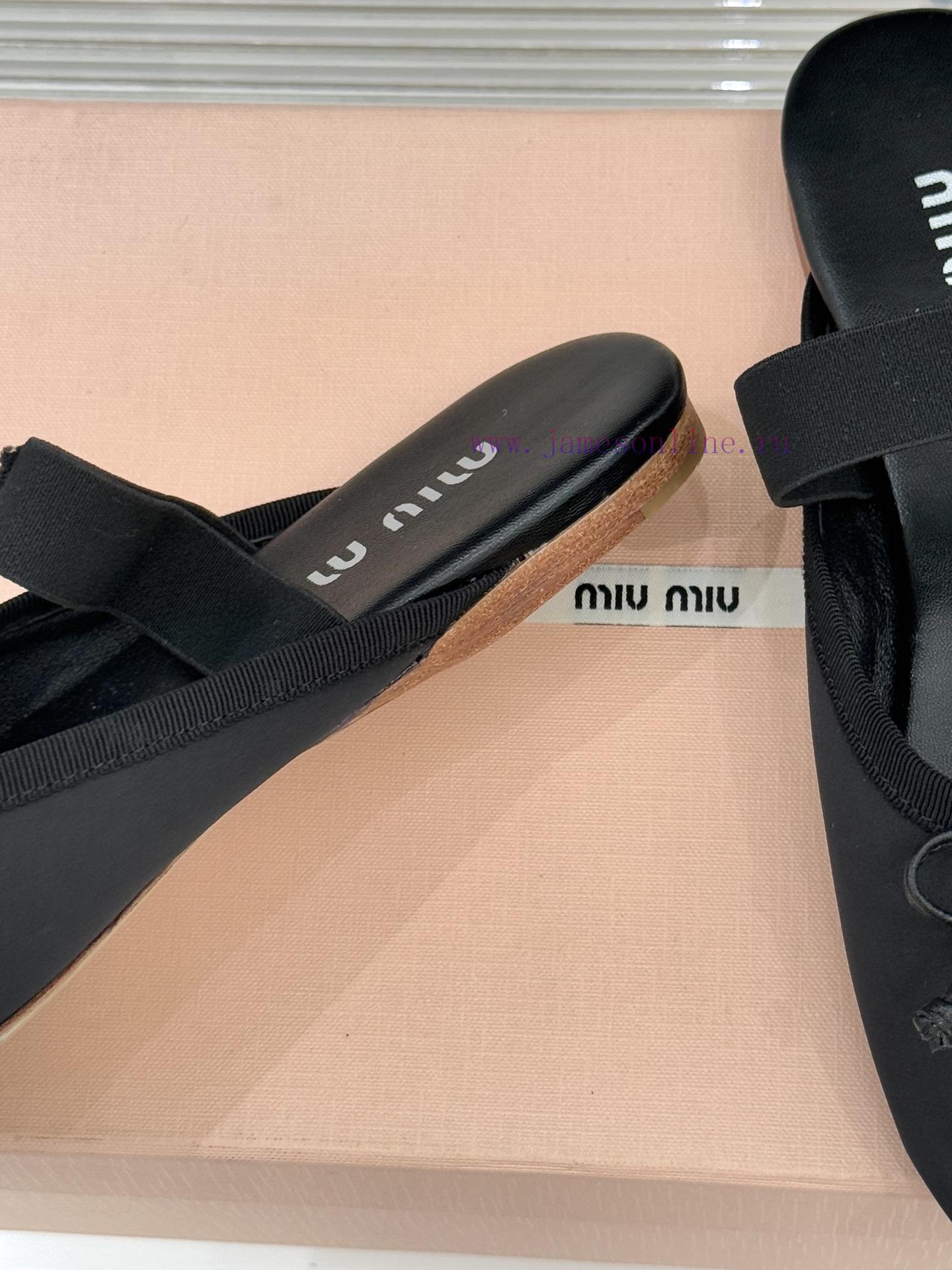 Miu Miu Classic Bow Letter Silkballet ShoesInheriting MIU MIU's Iconic Teenage Luxury GenesClas tmatxcnk - Image 7