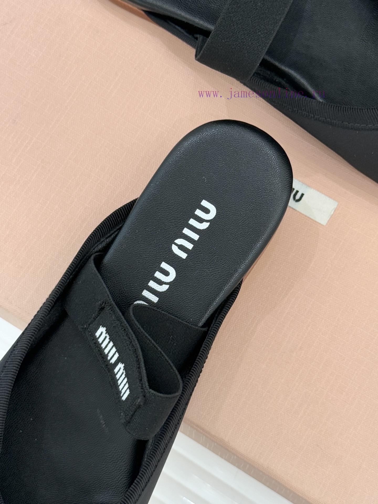 Miu Miu Classic Bow Letter Silkballet ShoesInheriting MIU MIU's Iconic Teenage Luxury GenesClas tmatxcnk - Image 9