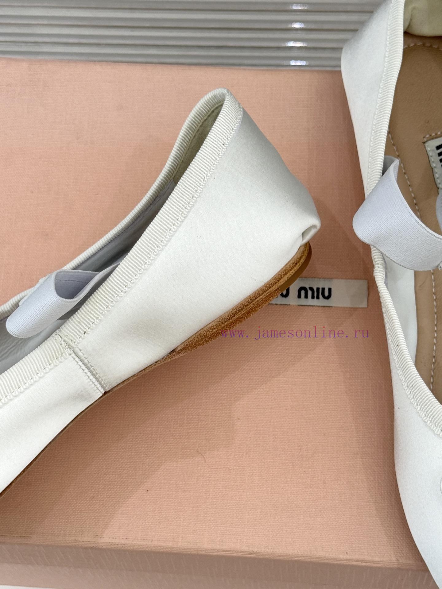 Miu Miu Classic Bow Letter Silkballet ShoesInheriting MIU MIU's Iconic Teenage Luxury GenesClas md9tvy3x - Image 7