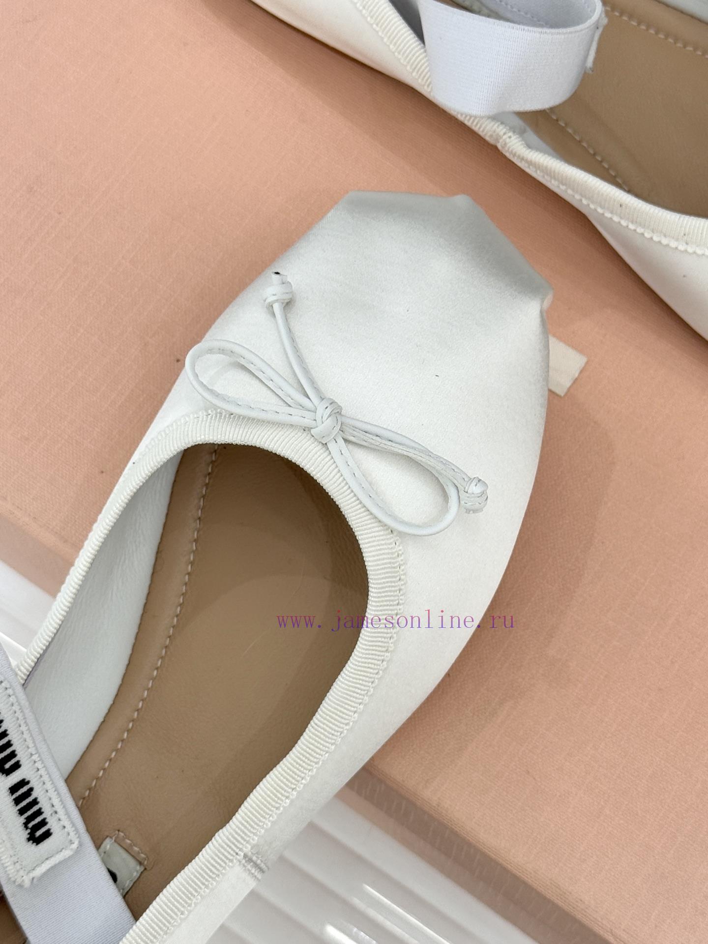Miu Miu Classic Bow Letter Silkballet ShoesInheriting MIU MIU's Iconic Teenage Luxury GenesClas md9tvy3x - Image 8