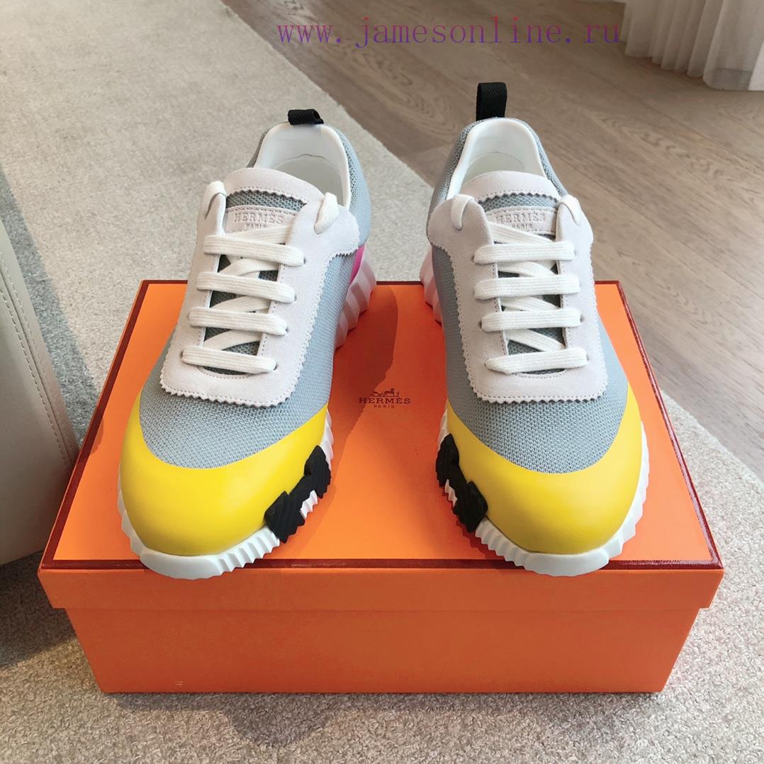 Men's 20 Couple's Hermes 25ss Early Spring White Shoes With Last Design And British Retro Style 1srpq0vm - Image 3