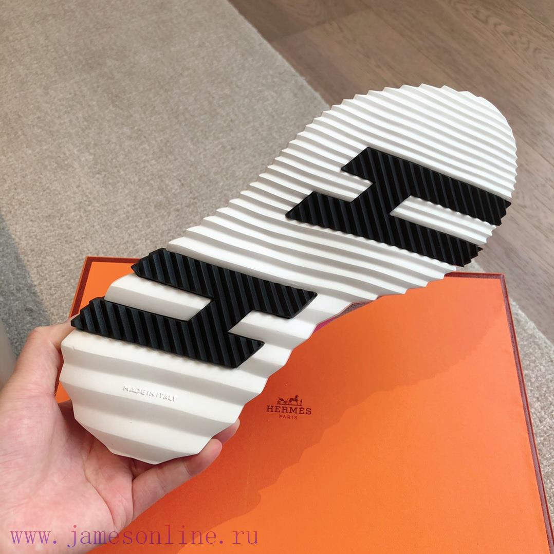 Men's 20 Couple's Hermes 25ss Early Spring White Shoes With Last Design And British Retro Style 1srpq0vm - Image 10