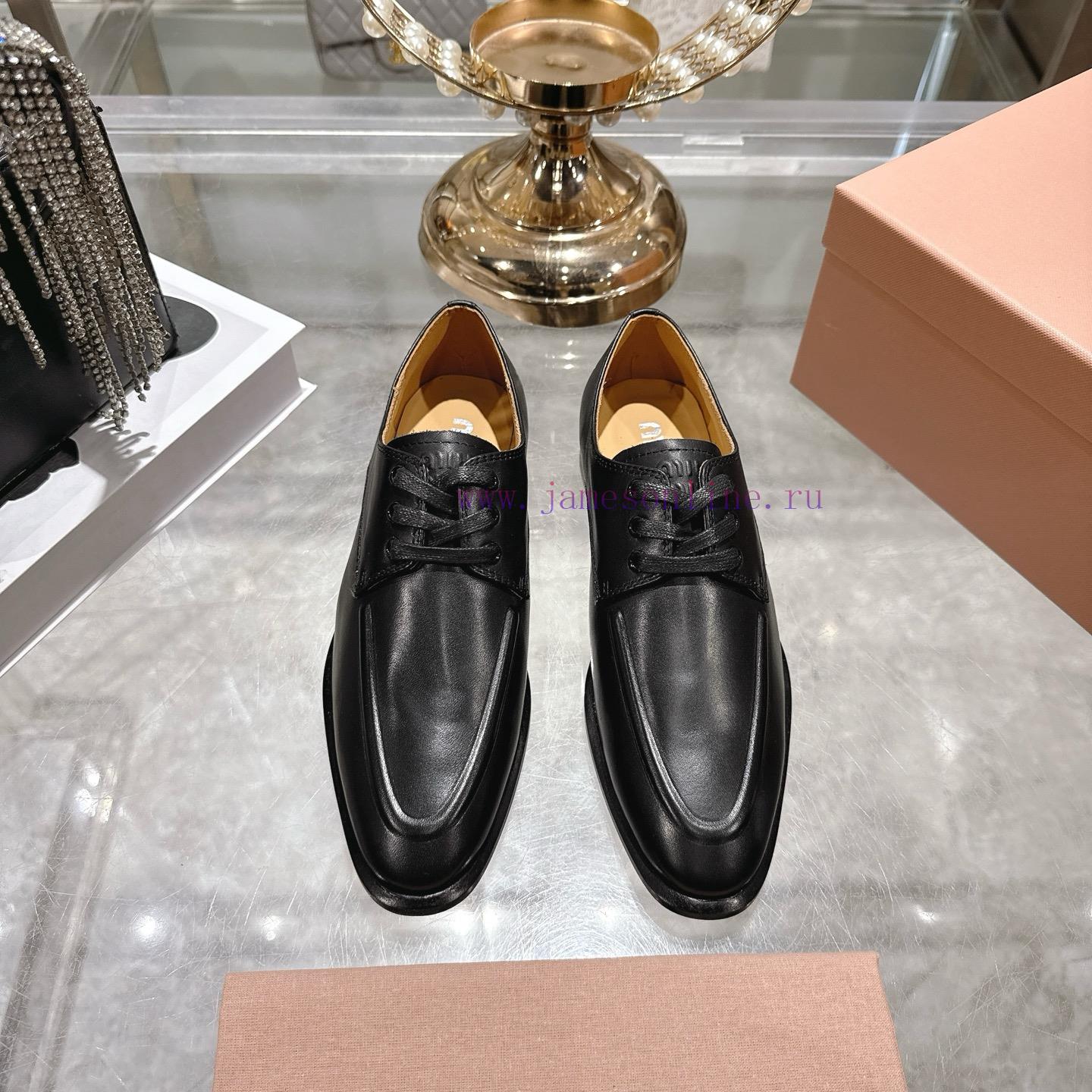 Miumi * 26 Early Spring New Vintage LoafersBased On The Classic Retro Shoe Shape The Texture Le ch1g7e4l - Image 2