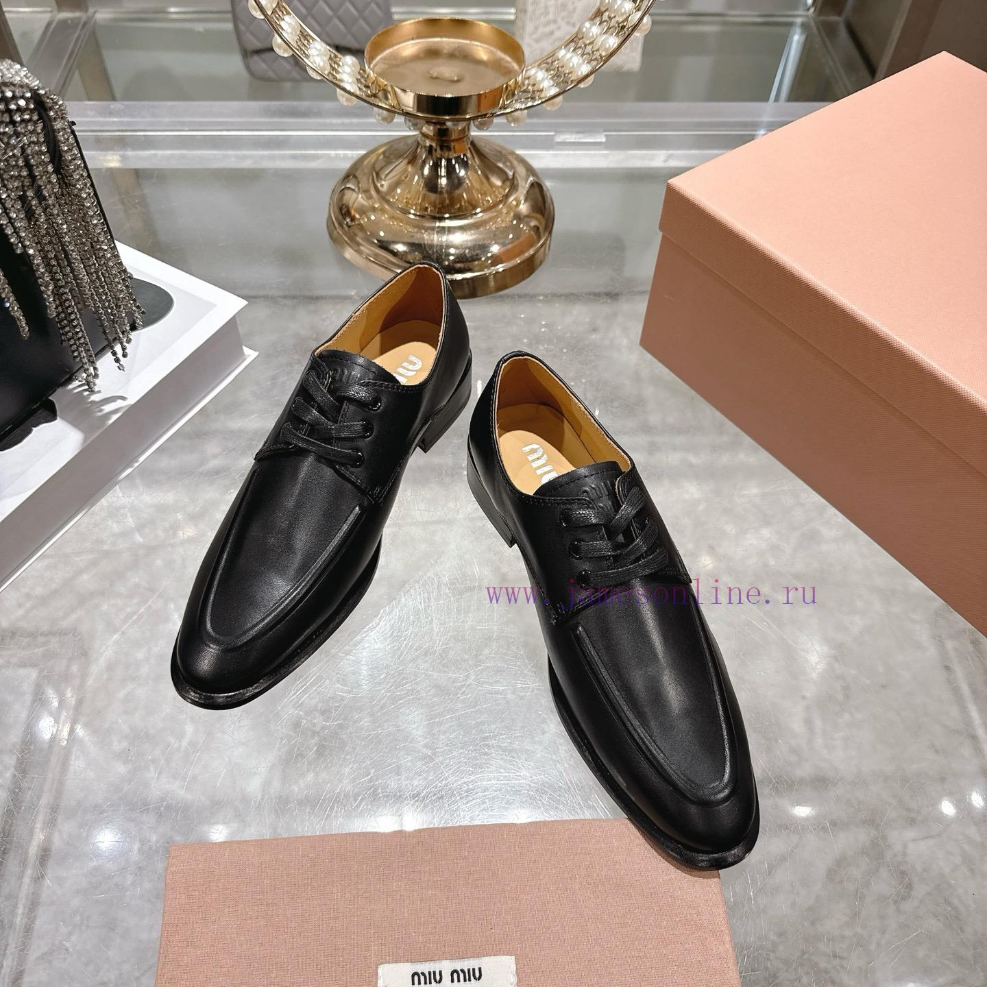 Miumi * 26 Early Spring New Vintage LoafersBased On The Classic Retro Shoe Shape The Texture Le ch1g7e4l - Image 3