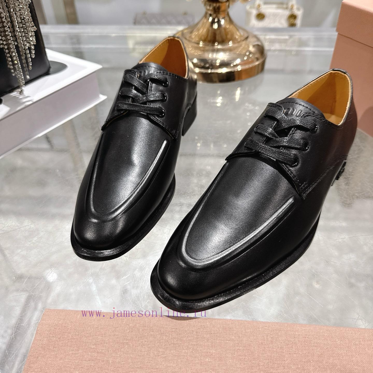 Miumi * 26 Early Spring New Vintage LoafersBased On The Classic Retro Shoe Shape The Texture Le ch1g7e4l - Image 9