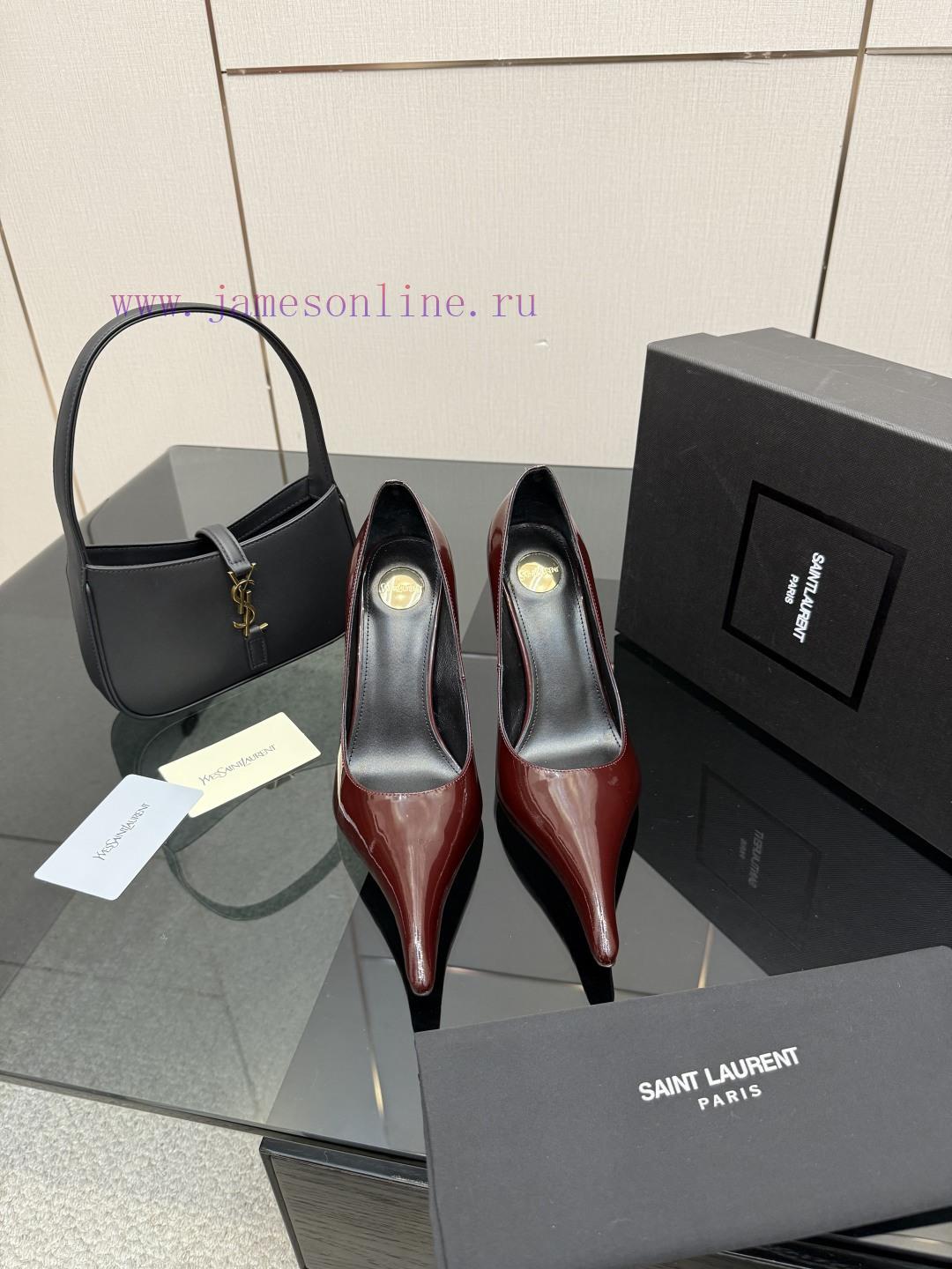 YSL Saint Laurent SS2025 High Heels New Product Fashion Style High Heels Pointed High Heels Are pcs5jlmg - Image 2