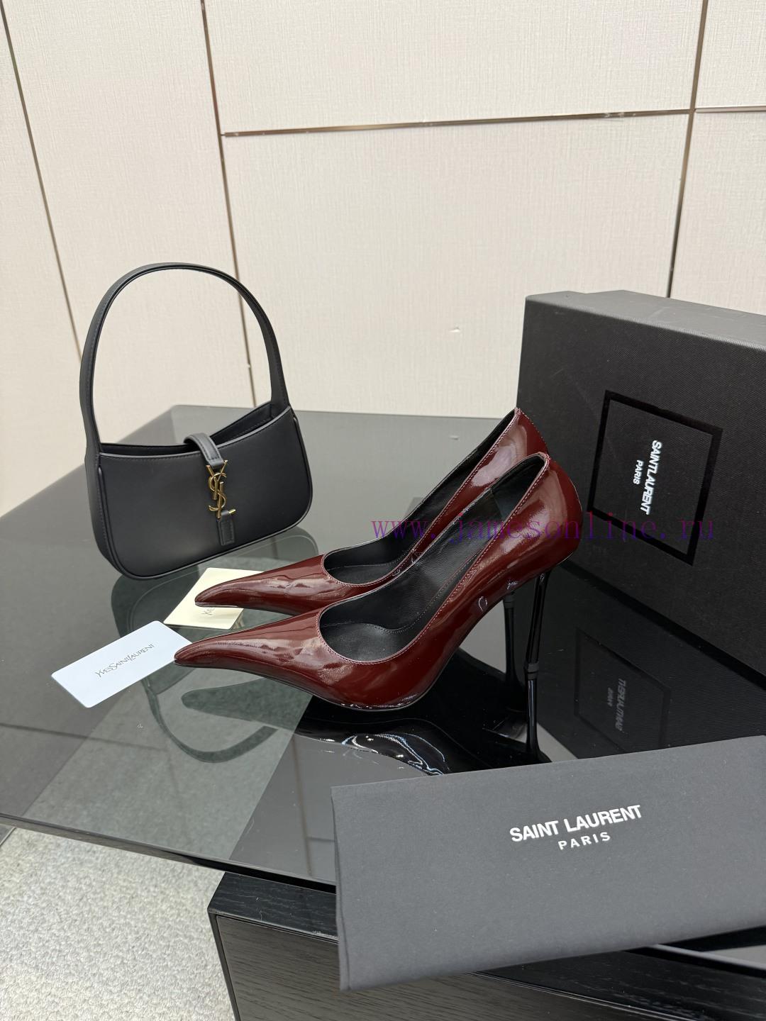 YSL Saint Laurent SS2025 High Heels New Product Fashion Style High Heels Pointed High Heels Are pcs5jlmg - Image 3