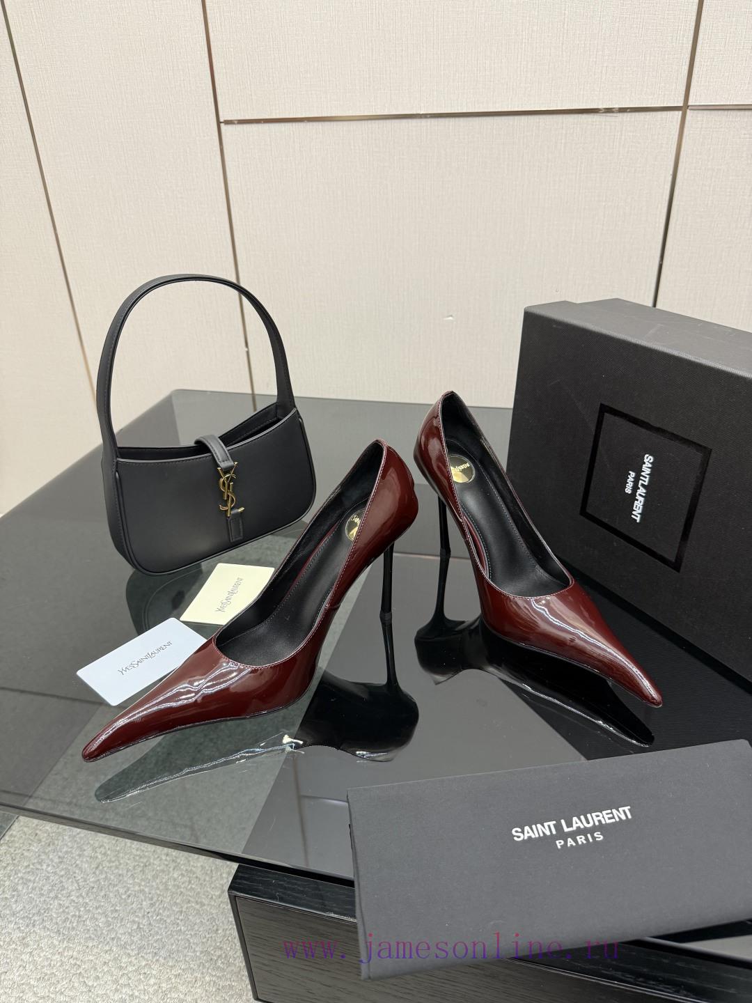 YSL Saint Laurent SS2025 High Heels New Product Fashion Style High Heels Pointed High Heels Are pcs5jlmg - Image 5