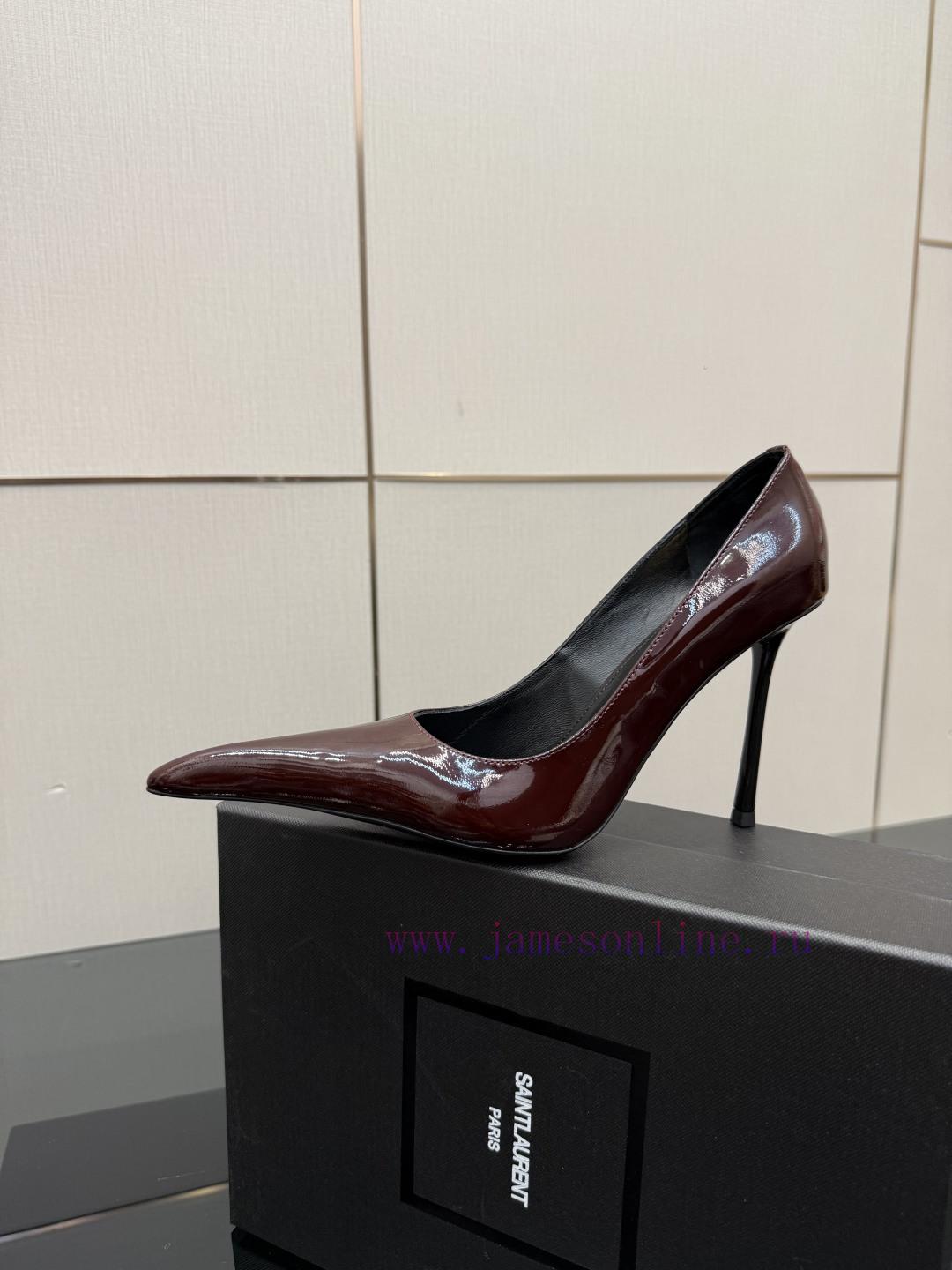 YSL Saint Laurent SS2025 High Heels New Product Fashion Style High Heels Pointed High Heels Are pcs5jlmg - Image 8