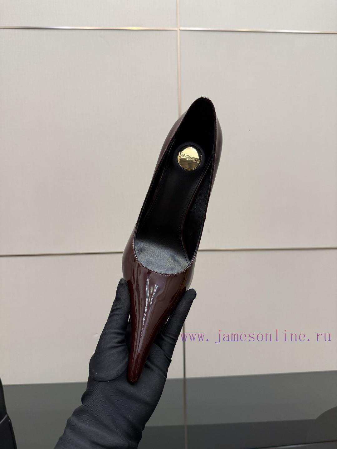 YSL Saint Laurent SS2025 High Heels New Product Fashion Style High Heels Pointed High Heels Are pcs5jlmg - Image 10