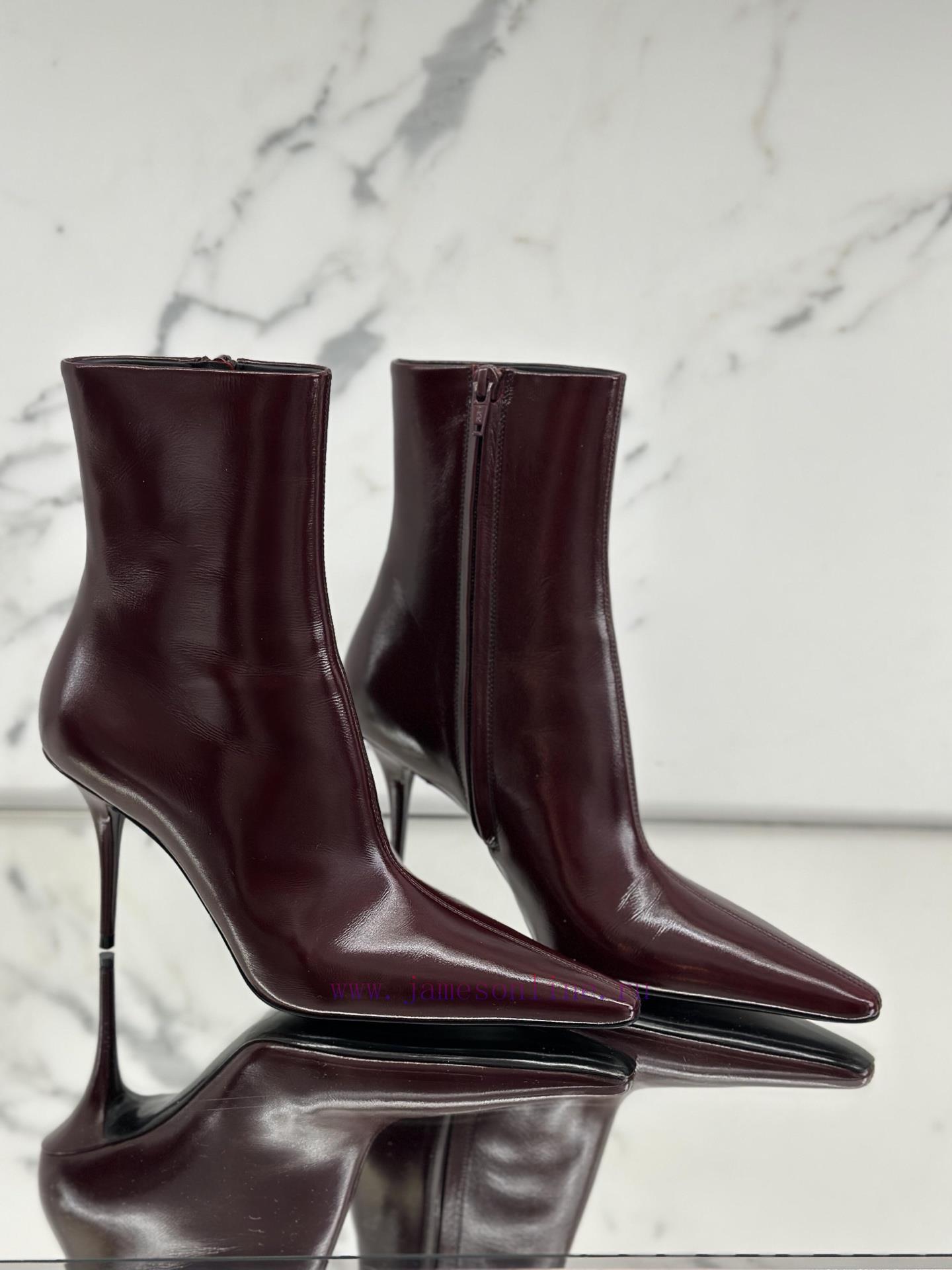 Ysl Fw25 New Arrival~YSL 25 Autumn/Winter Stiletto Boots New ProductExquisite And Sophisticated sxdm1af6 - Image 4