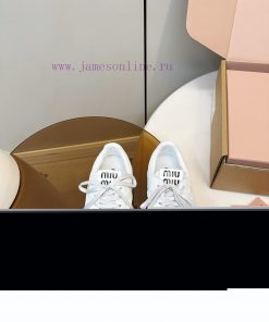 Top TierMiumiu | Miumiu 2026 Autumn/Winter New Couple's Casual Training Shoes New Men's Size+10 8qp3wt16