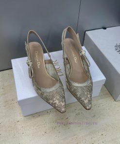 J'ADIOR Woven Women's Shoes Dior 2026 Early Spring New Color Fashion Show New Crystal Shoes Bli 6vg7e8kp