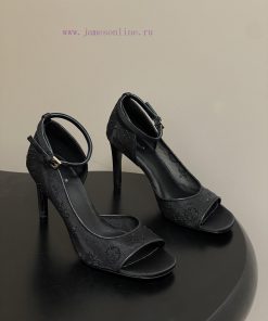 -26ss Spring/Summer New Collection LOUIS VUITTON Louis Vuitton LV GALA High Heels Mesh Diamond qvtq5nyd