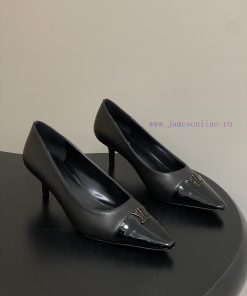 26ss Spring/Summer New LOUIS VUITTON Louis Vuitton LV Color Blocked High Heels Collection Class 9nftj7qd