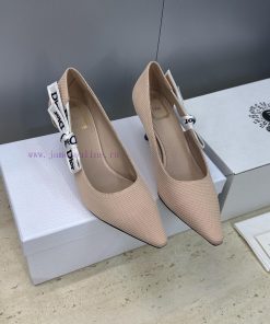 J'ADIOR Dior 2026 Early Spring New Style Ribbon Bow High Heels Women's Shoes Star Same CD Lette 6e3zvcmx
