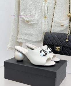 Chanel | Chanel's Classic Giant Pearl HeelDouble C Diamond Grid SlippersPerfect Integration Of ycbaplon