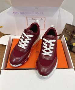 Men's 20 Couple's Hermes 26ss Early Spring White Shoes Embroidered And Perforated With Last Des oov0tlpe
