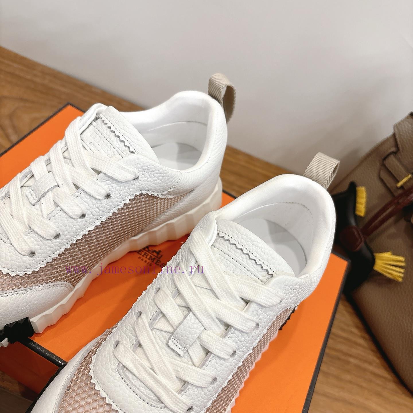 Men's 20 Couple's Hermes 26ss Early Spring White Shoes With Last Design And British Retro Style 9vkjyu60 - Image 7